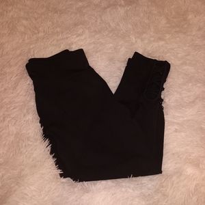 Small Good Karma By Free People Black Yoga Pants